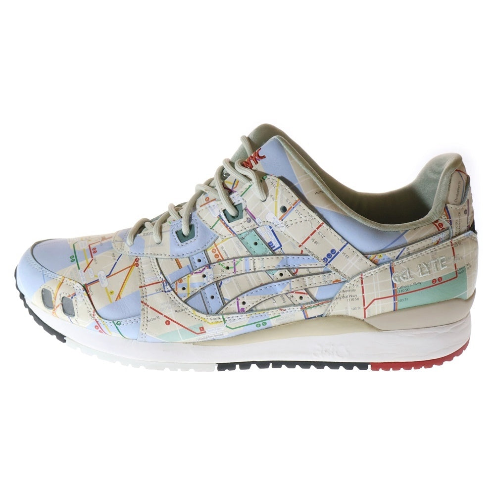 ASICS(アシックス) GEL-LYTE 3 OG NYC SUBWAY ゲルライト3 NYサブウェイ ローカットスニーカー マルチ US11.5/29cm 1201A528-200