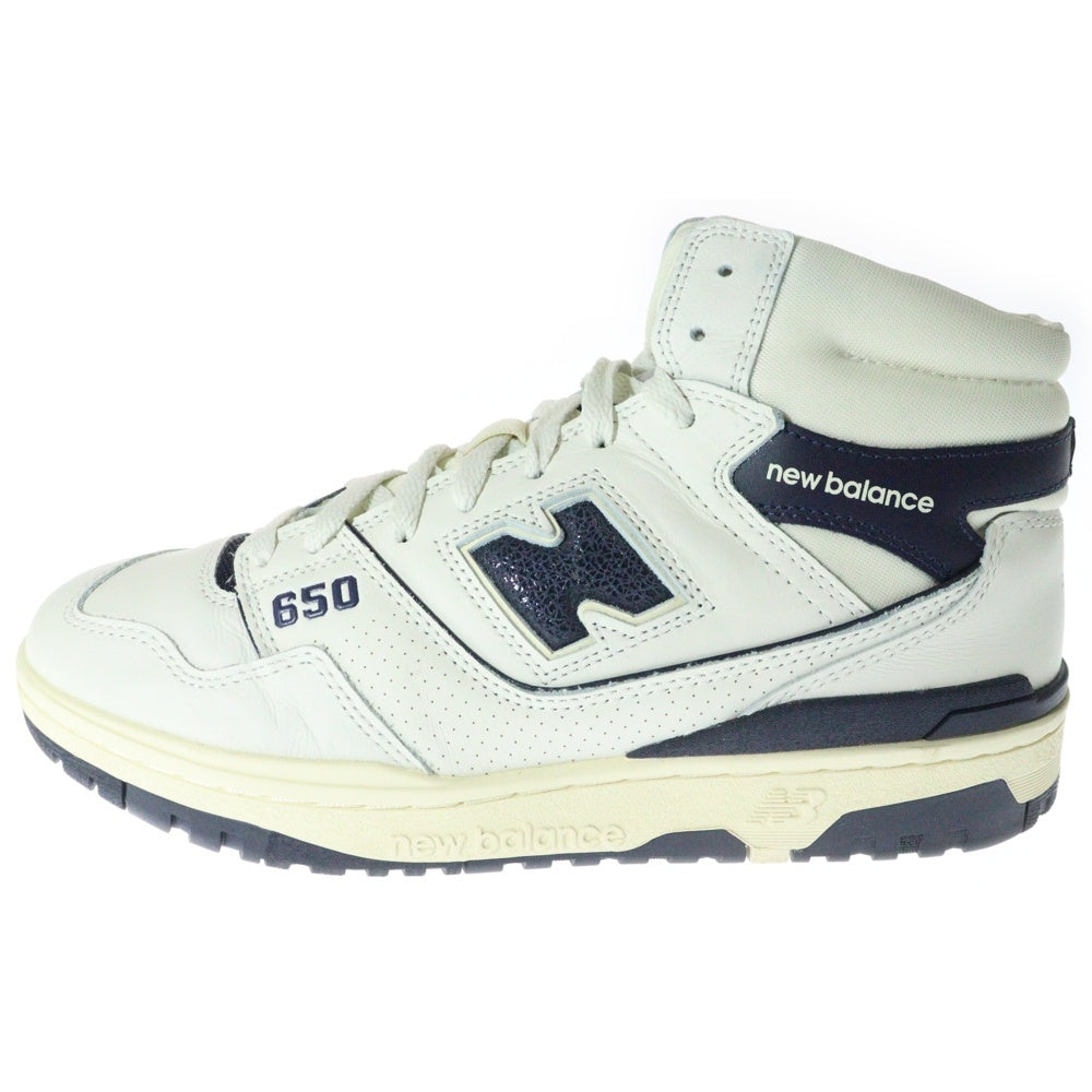 New Balance(ニューバランス) ×Aime Leon Dore 650R Navy BB650RD1 エメ レオン ドレ ハイカットスニーカー ネイビー US10.5/28.5cm