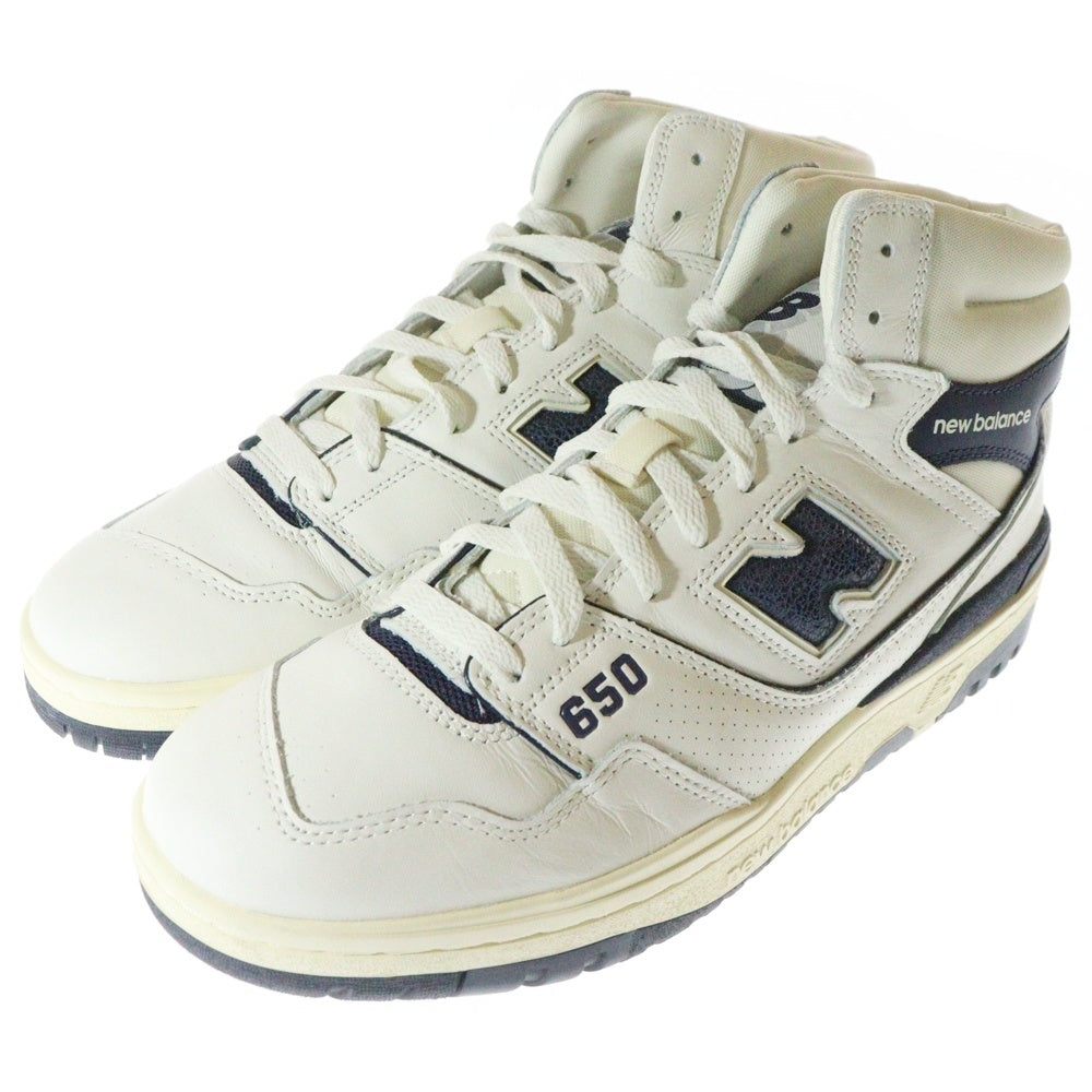 New Balance(ニューバランス) ×Aime Leon Dore 650R Navy BB650RD1 エメ レオン ドレ ハイカットスニーカー ネイビー US10.5/28.5cm