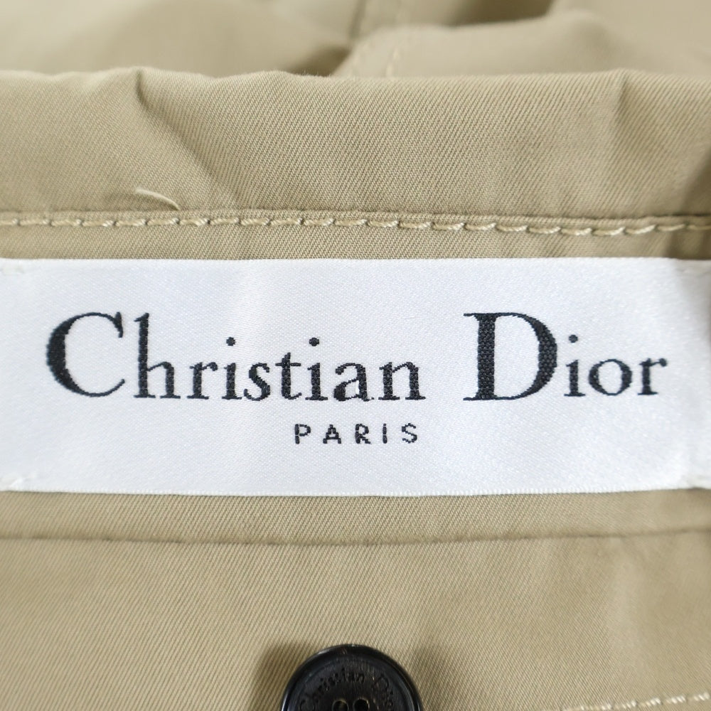 Christian Dior(クリスチャンディオール) 22AWビー刺繍 マクロカナージュ 3in1 キルティング トレンチコート ベージュ レディース 257M28A3332