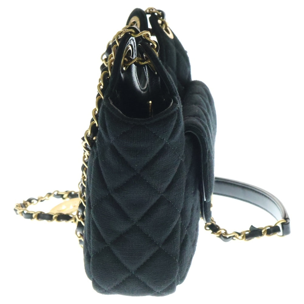 CHANEL(シャネル) マトラッセ ホーボー スモール チェーンショルダーバッグ ブラック レディース ランダムシリアル AS3710