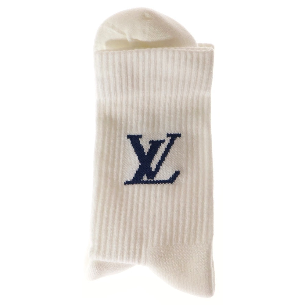 LOUIS VUITTON(ルイヴィトン) ソックス・オンリー LV ロゴ 靴下 ホワイト M7981L
