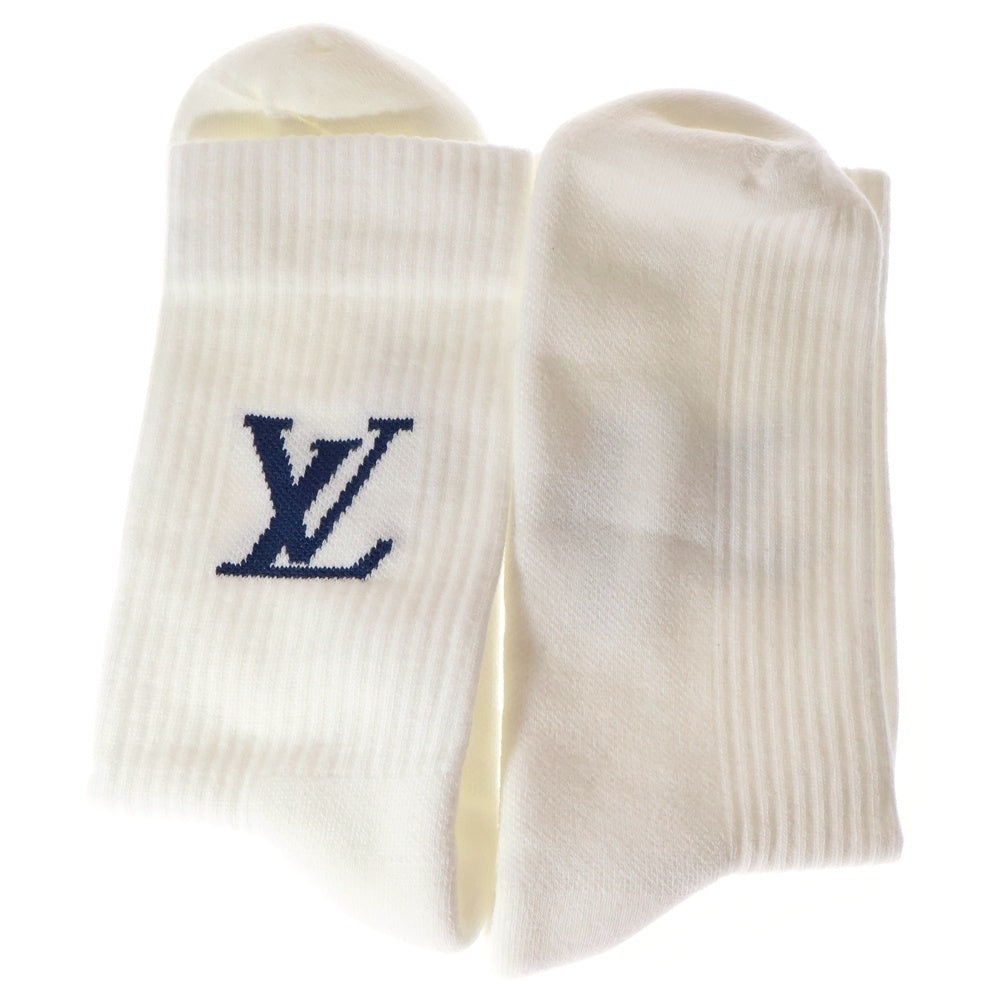 LOUIS VUITTON(ルイヴィトン) ソックス・オンリー LV ロゴ 靴下 ホワイト M7981L