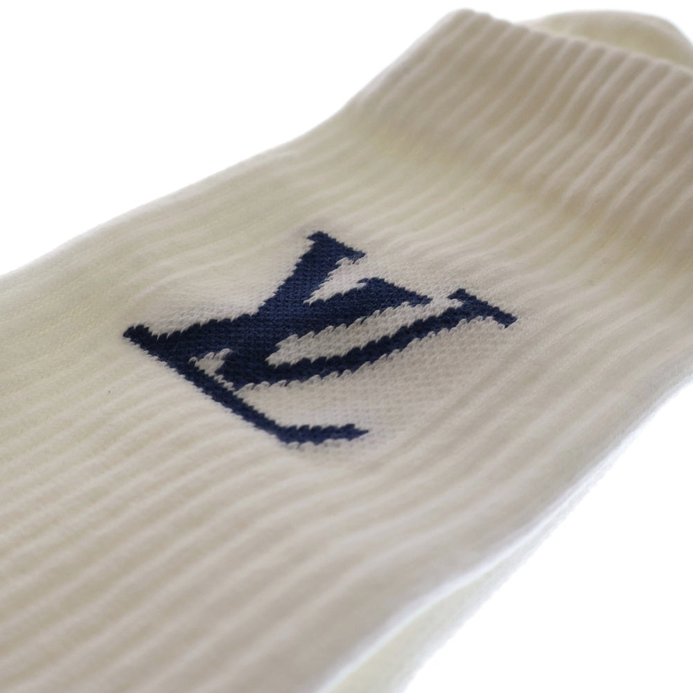 LOUIS VUITTON(ルイヴィトン) ソックス・オンリー LV ロゴ 靴下 ホワイト M7981L