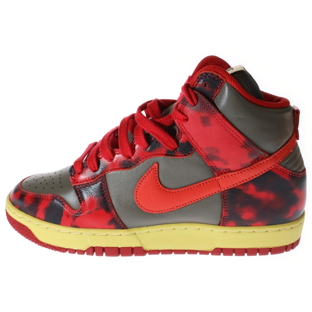 NIKE(ナイキ) DUNK HI 1985 SP RED ACID WASH ダンク レッドアシッドウォッシュ ハイカットスニーカー シューズ レッド US9/27cm DD9404-600