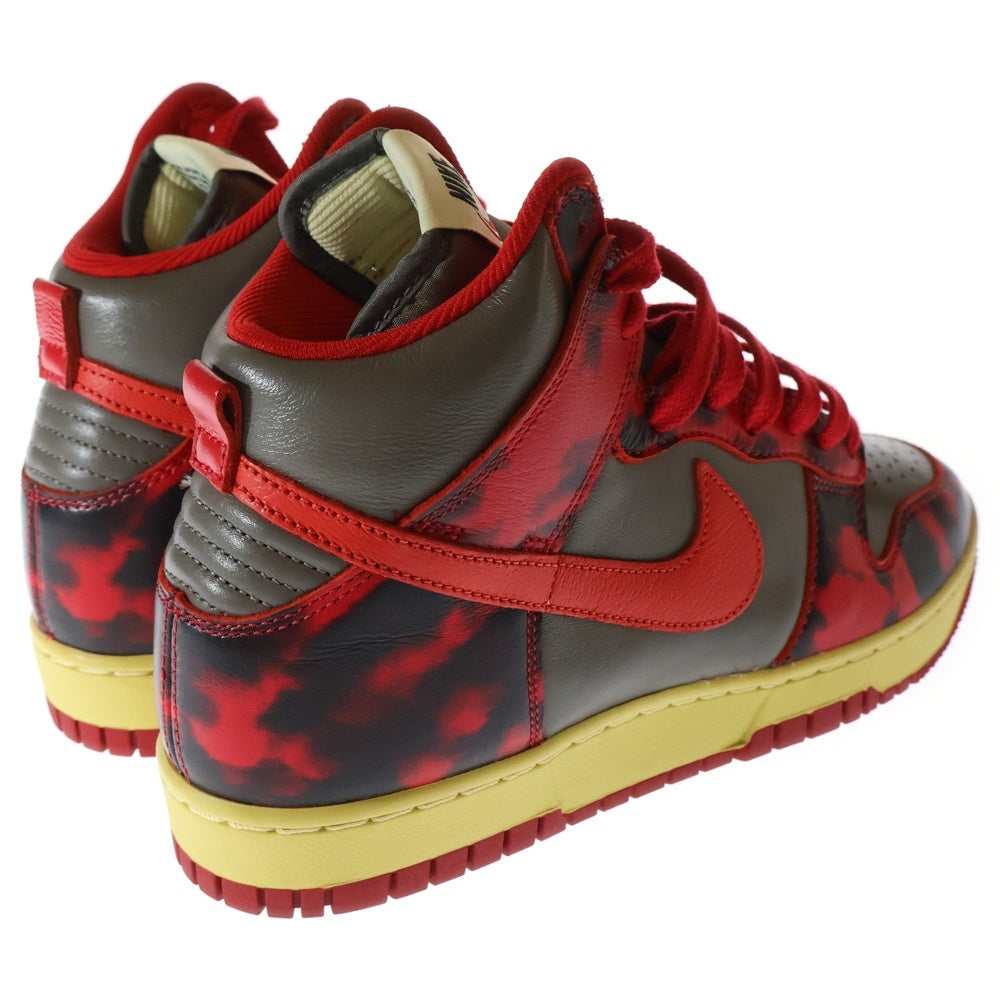 NIKE(ナイキ) DUNK HI 1985 SP RED ACID WASH ダンク レッドアシッドウォッシュ ハイカットスニーカー シューズ レッド US9/27cm DD9404-600