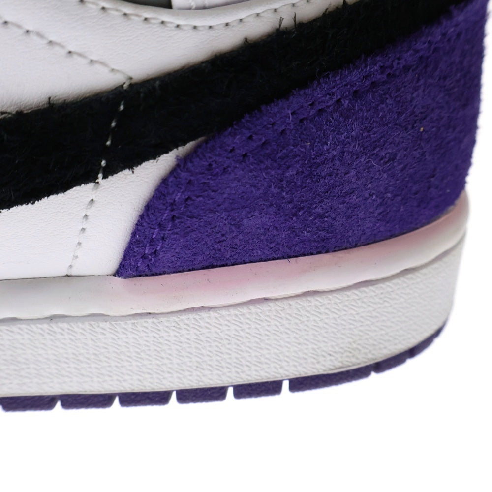 NIKE(ナイキ) AIR JORDAN 1 MID SE エアジョーダン1 ミッドカットスニーカー ブラック/パープル US8/26cm 852542-105