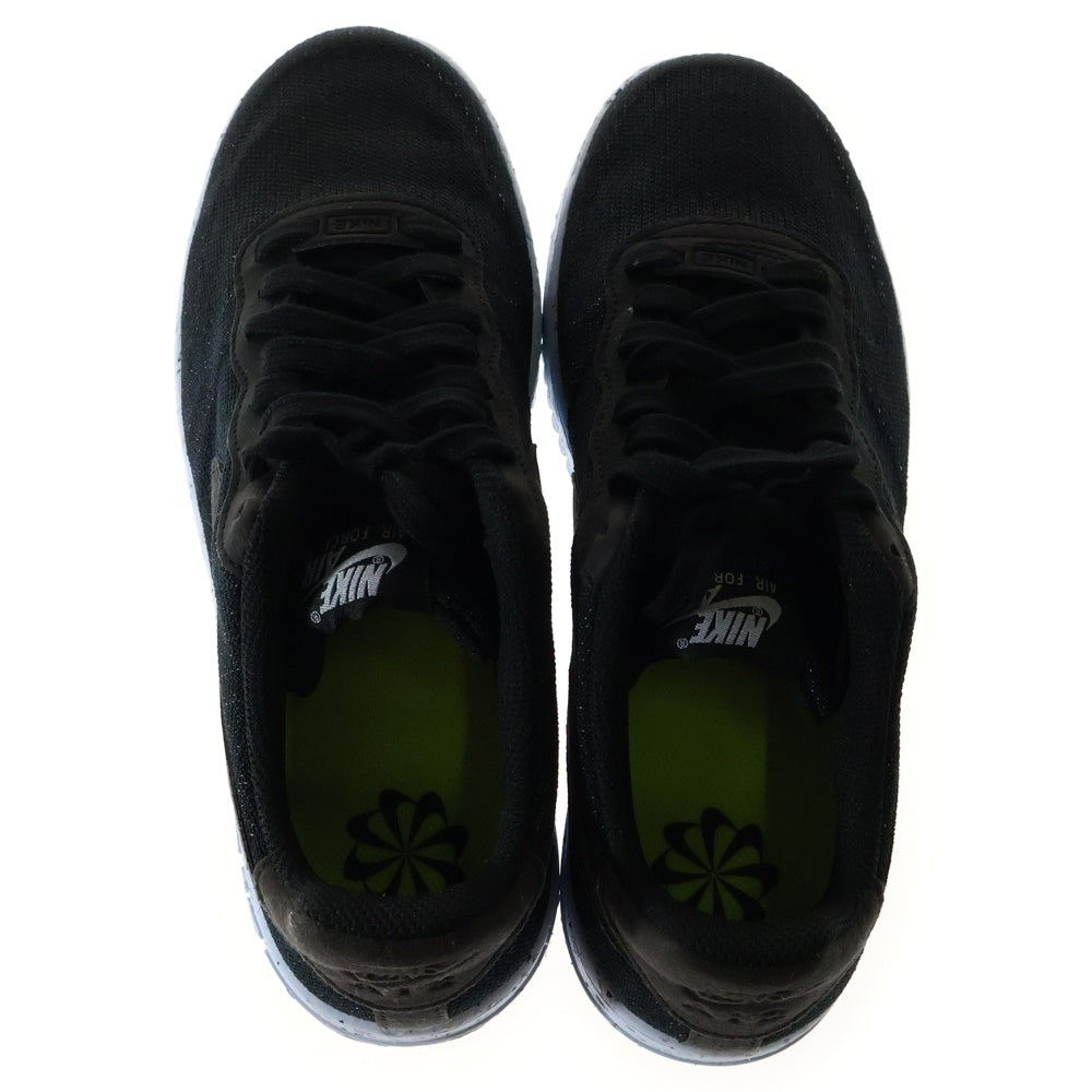 NIKE(ナイキ) AIR FORCE 1 CRATER FLYKNIT エアフォース1 クレーター フライニット ローカットスニーカー ブラック US8/26cm DC4831-001