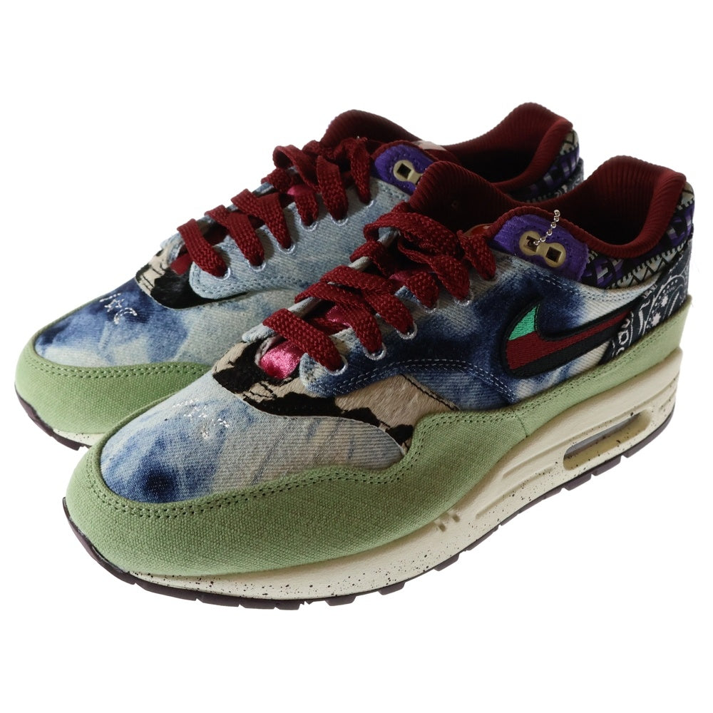 NIKE(ナイキ) ×CONCEPTS AIR MAX 1 MELLOW コンセプツ エアマックス 1 メロウ ローカットスニーカー マルチ US8/26cm DN1803-300