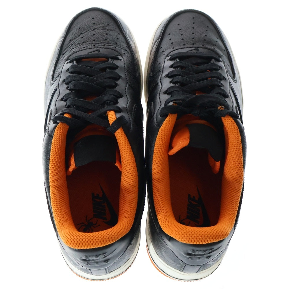 NIKE(ナイキ) AIR FORCE 1 LOW HALLOWEEN 2021 エアフォース1 ハロウィーン ローカットスニーカー ブラック/オレンジ US8/26cm DC8891-001