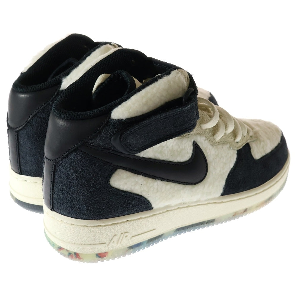 NIKE(ナイキ) AIR FORCE 1 MID 07 PREMIUM エアフォース1 プレミアム ココナッツ ミドルカットスニーカー ホワイト/グレー US8/26cm DO2123-113