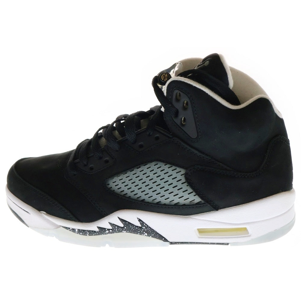 NIKE(ナイキ) AIR JORDAN 5 RETRO エアジョーダン5 ムーンライト ハイカットスニーカー ブラック US8/26cm CT4838-011