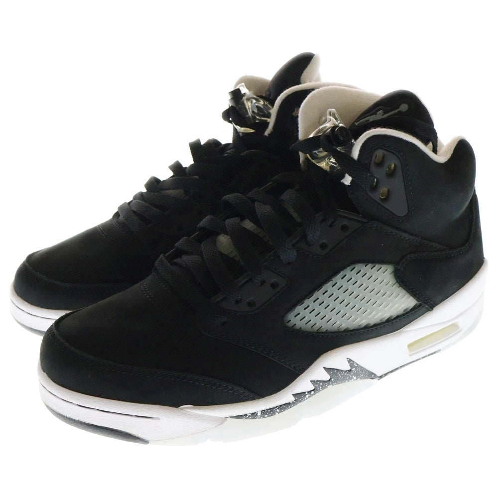 NIKE(ナイキ) AIR JORDAN 5 RETRO エアジョーダン5 ムーンライト ハイカットスニーカー ブラック US8/26cm CT4838-011