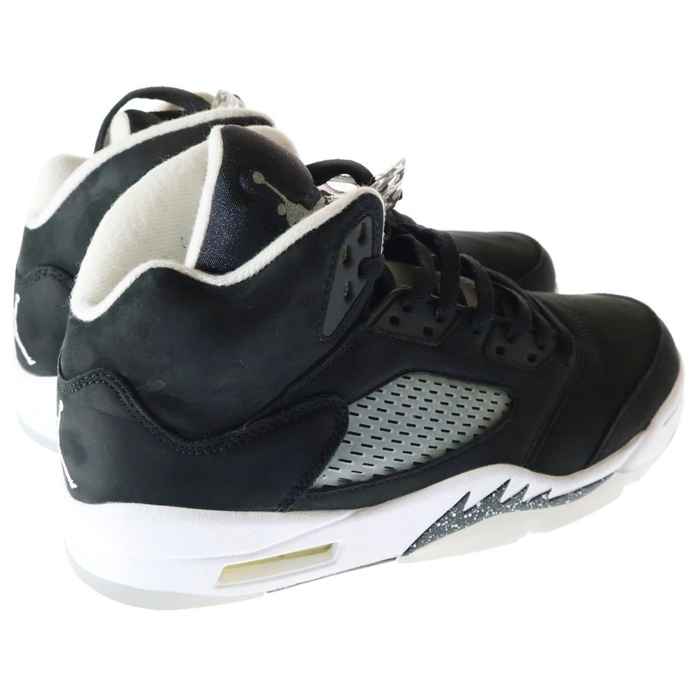 NIKE(ナイキ) AIR JORDAN 5 RETRO エアジョーダン5 ムーンライト ハイカットスニーカー ブラック US8/26cm CT4838-011