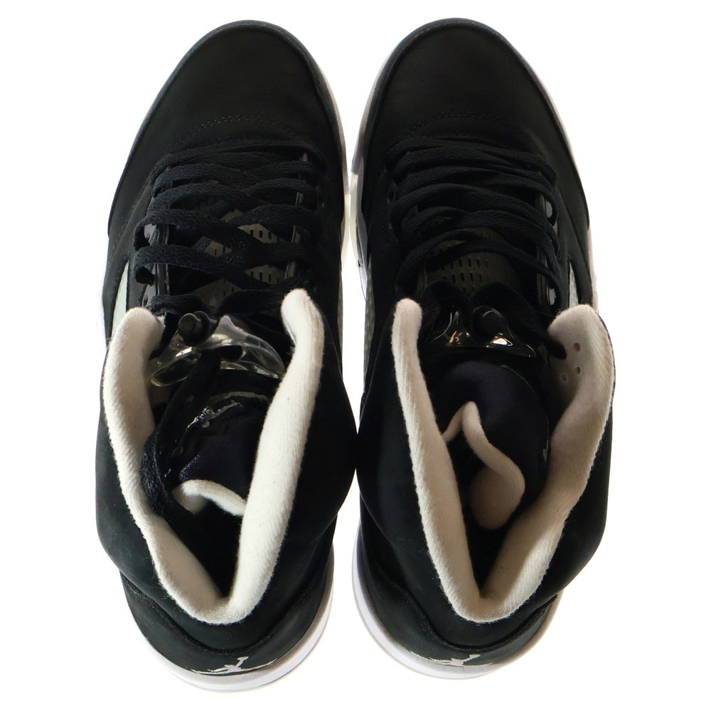 NIKE(ナイキ) AIR JORDAN 5 RETRO エアジョーダン5 ムーンライト ハイカットスニーカー ブラック US8/26cm CT4838-011