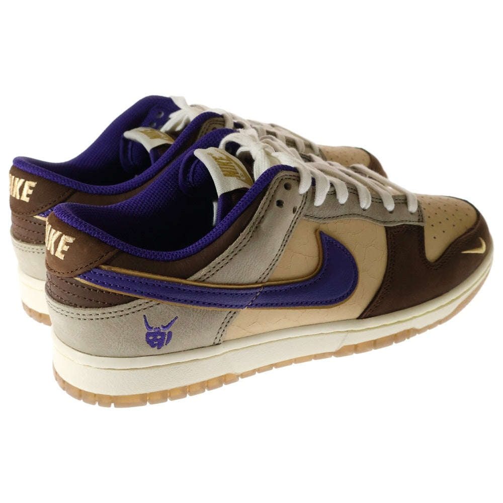 NIKE(ナイキ) DUNK LOW PRM SETUBUN ダンク プレミアム 節分 ローカットスニーカー ブラウン/パープル US8/26cm DQ5009-268