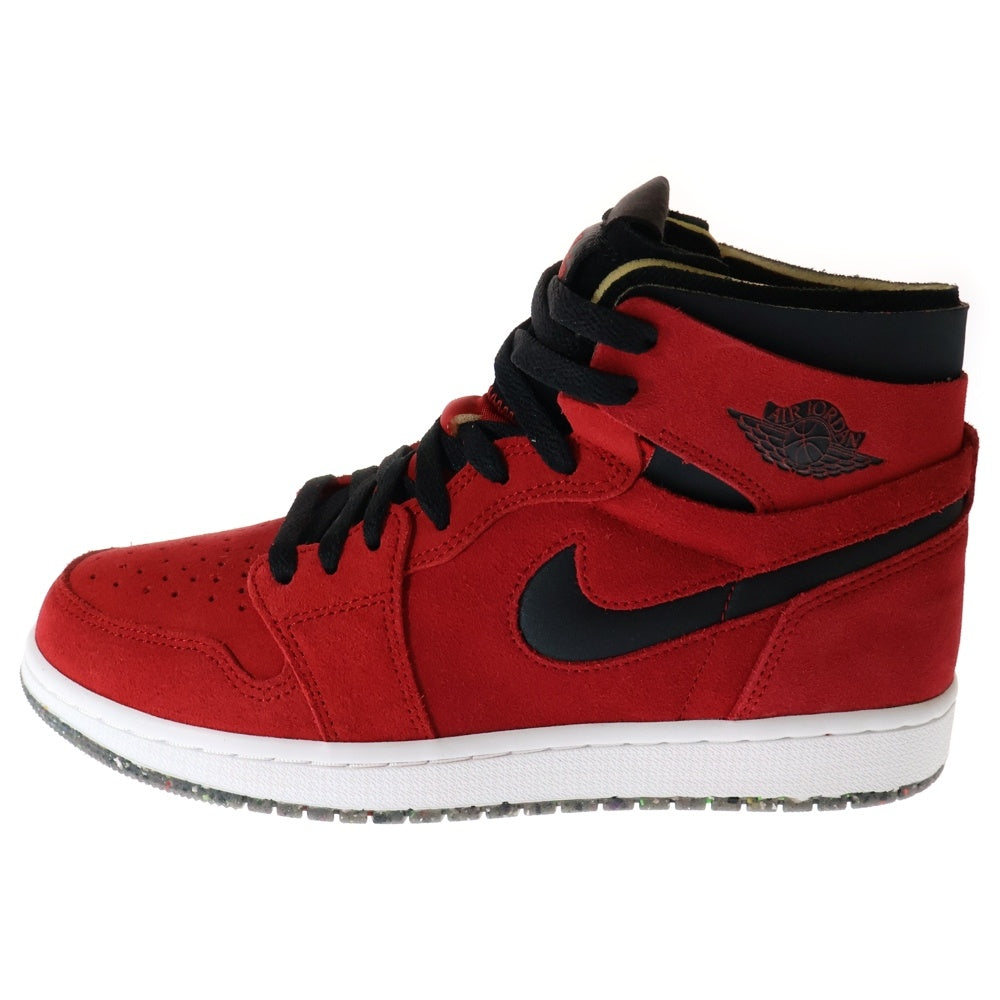 NIKE(ナイキ) AIR JORDAN 1 HIGH ZOOM RED SUEDE ナイキ エアジョーダン ハイ ズーム レッド スウェード ハイカットスニーカー レッド/ブラック US8/26cm CT0978-600