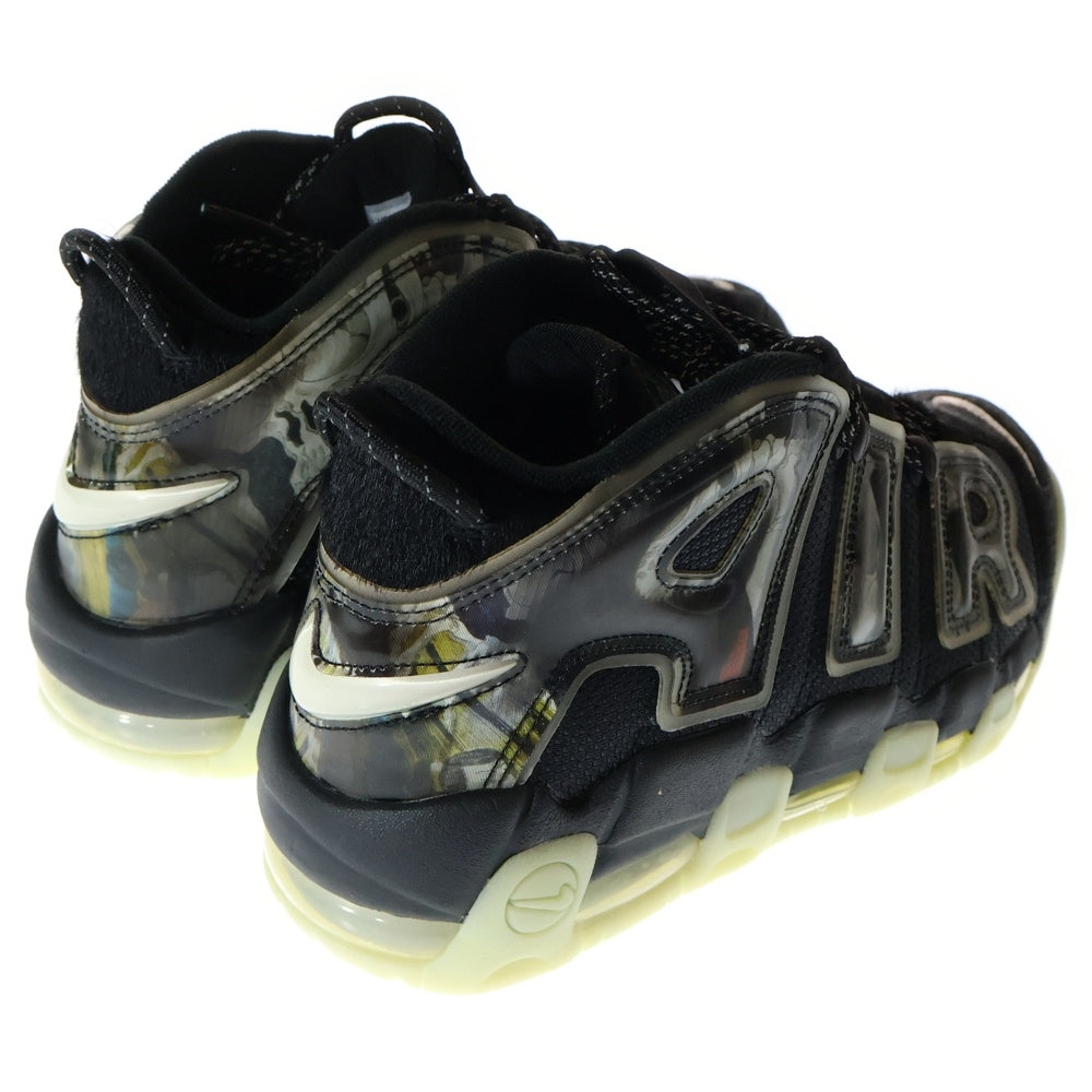 NIKE(ナイキ) AIR MORE UP TEMPO Utagawa Kuniyoshi エアモア アップテンポ ウダガワクニヨシ ハイカットスニーカー ブラック US8/26cm DM6213-045
