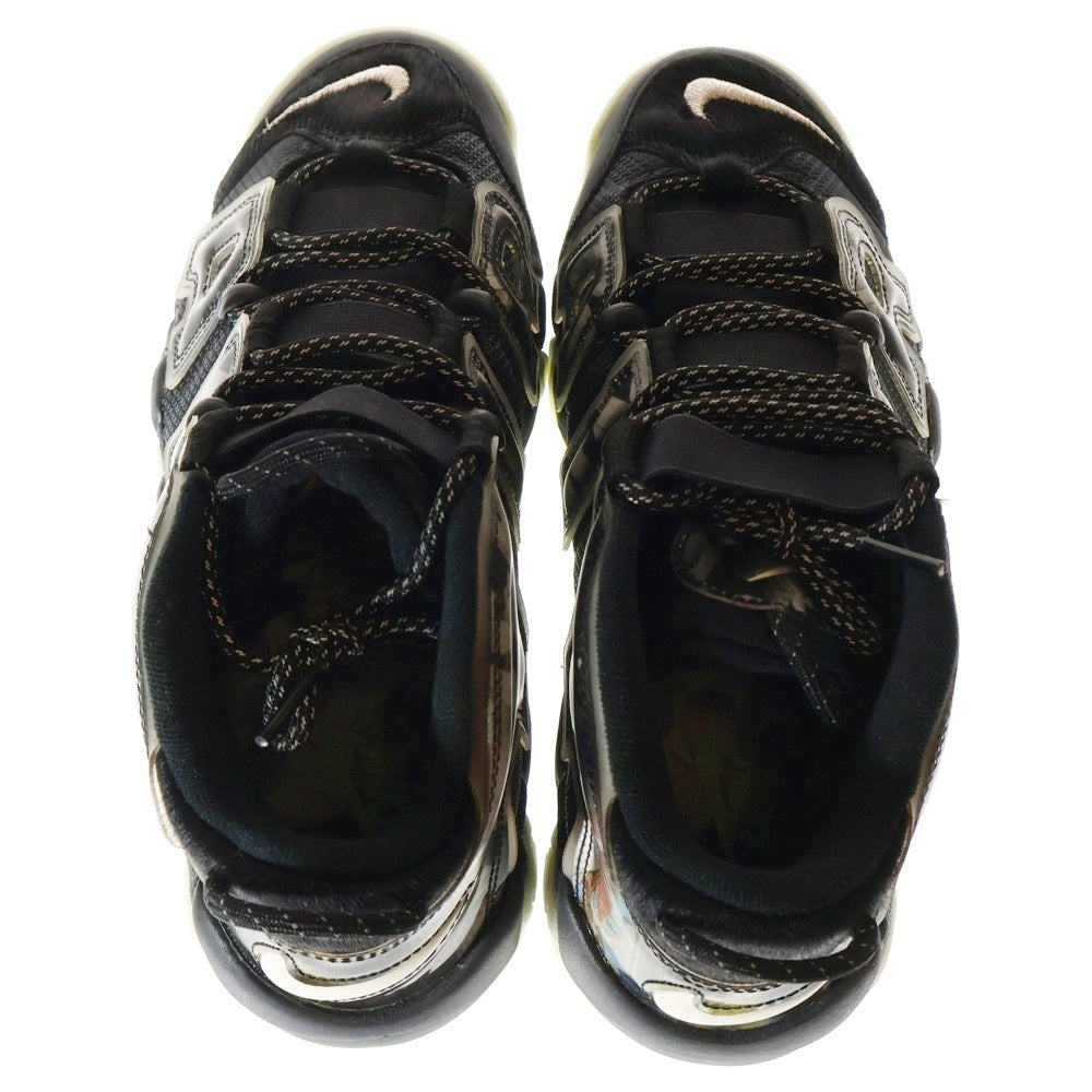 NIKE(ナイキ) AIR MORE UP TEMPO Utagawa Kuniyoshi エアモア アップテンポ ウダガワクニヨシ ハイカットスニーカー ブラック US8/26cm DM6213-045