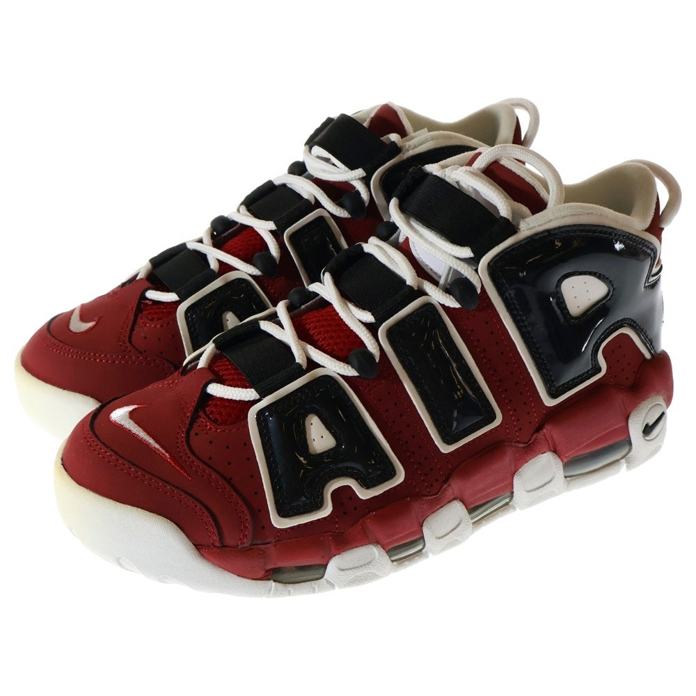 NIKE(ナイキ) AIR MORE UPTEMPO 96 エアモアアップテンポ ハイカットスニーカー レッド US8/26cm 921948-600