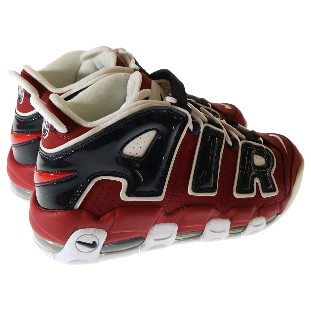 NIKE(ナイキ) AIR MORE UPTEMPO 96 エアモアアップテンポ ハイカットスニーカー レッド US8/26cm 921948-600