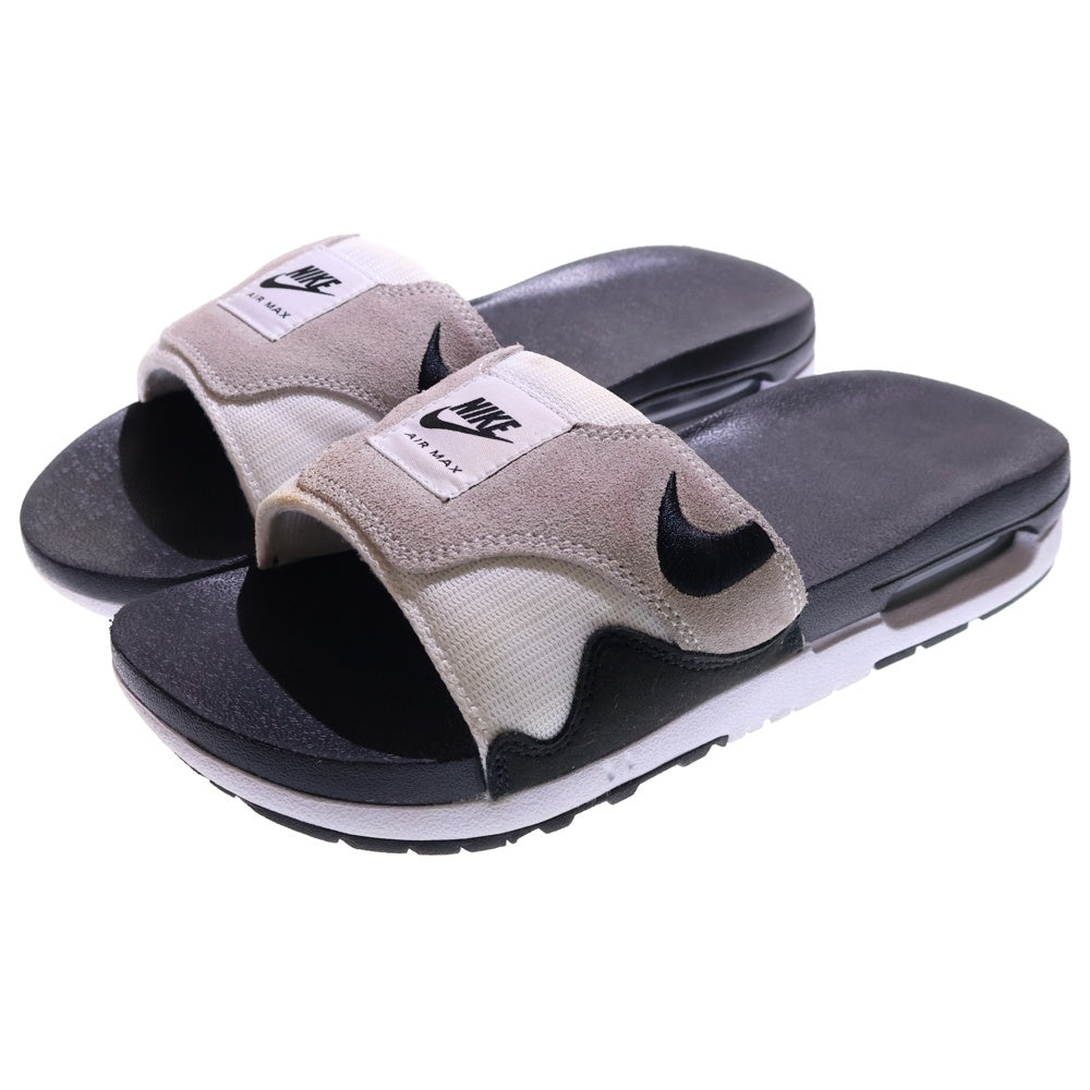 NIKE(ナイキ) AIR MAX 1 SLIDE エアマックス1 スライド サンダル ブラック/ホワイト US8/26cm DH0295-102