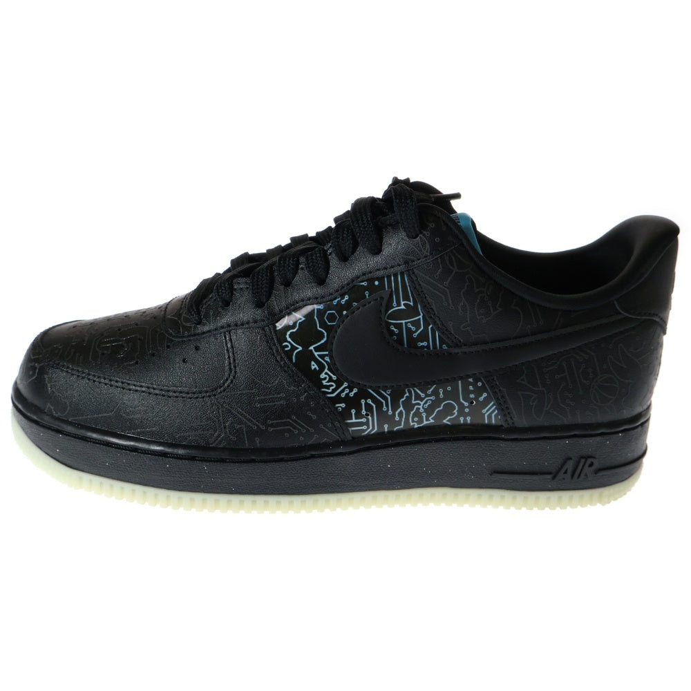 NIKE(ナイキ) AIR FORCE 1 07 SPACE PLAYERS エアフォース1 スペースプレイヤー ローカットスニーカー ブラック US10/28cm DH5354-001