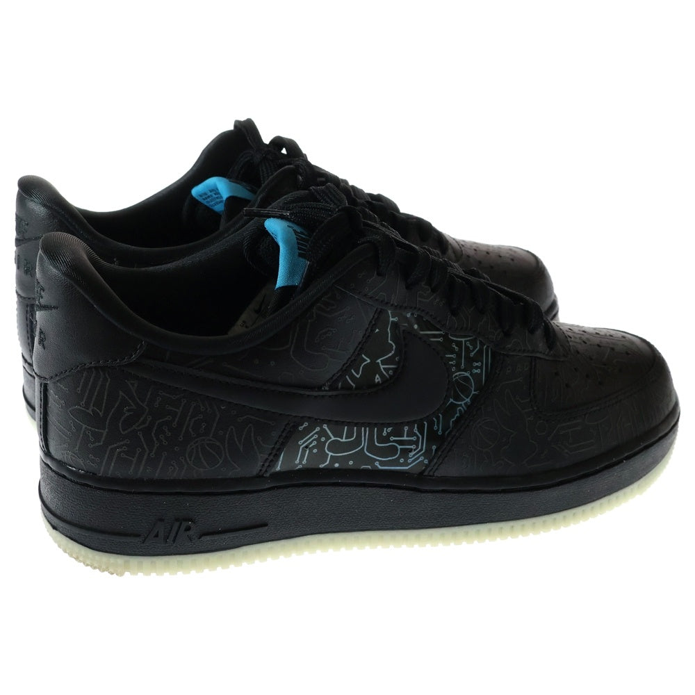 NIKE(ナイキ) AIR FORCE 1 07 SPACE PLAYERS エアフォース1 スペースプレイヤー ローカットスニーカー ブラック US10/28cm DH5354-001