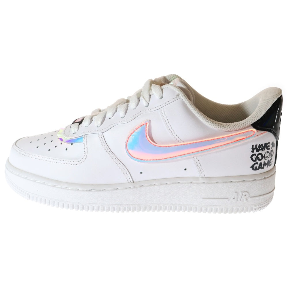 NIKE(ナイキ) AIR FORCE 1 LOW GOOD GAME エアフォース1 グッドゲーム ローカットスニーカー ホワイト US8/26cm DC0710-191
