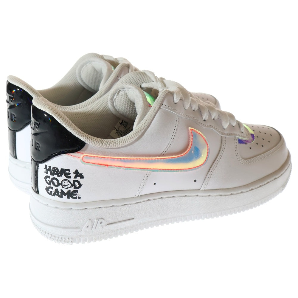 NIKE(ナイキ) AIR FORCE 1 LOW GOOD GAME エアフォース1 グッドゲーム ローカットスニーカー ホワイト US8/26cm DC0710-191