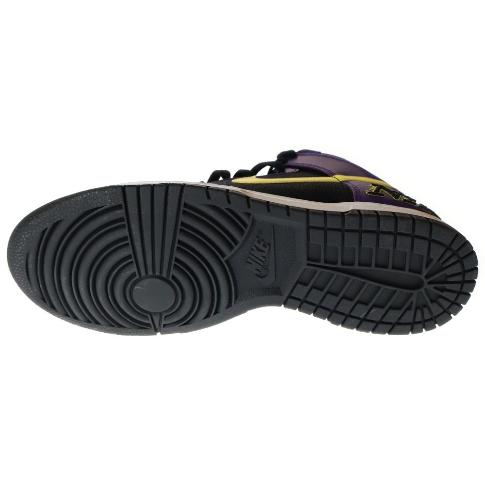 NIKE(ナイキ) DUNK HIGH COURT PURPLE LAKERS ダンクハイ コートパープル レイカーズ ハイカットスニーカー パープル/ブラック US8/26cm DH0642-001