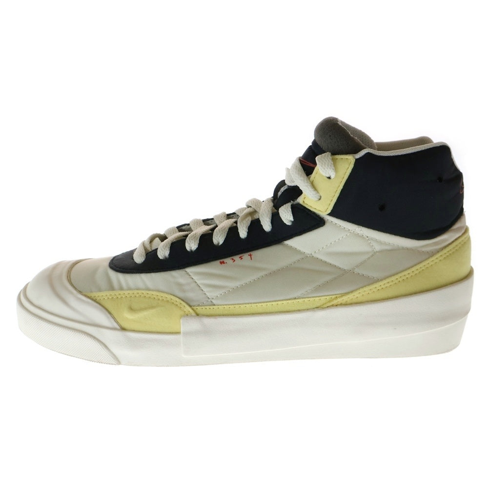 NIKE(ナイキ) DROP TYPE MID ドロップタイプ ミッドカットスニーカー ベージュ/ブラック US8/26cm BQ5190-102