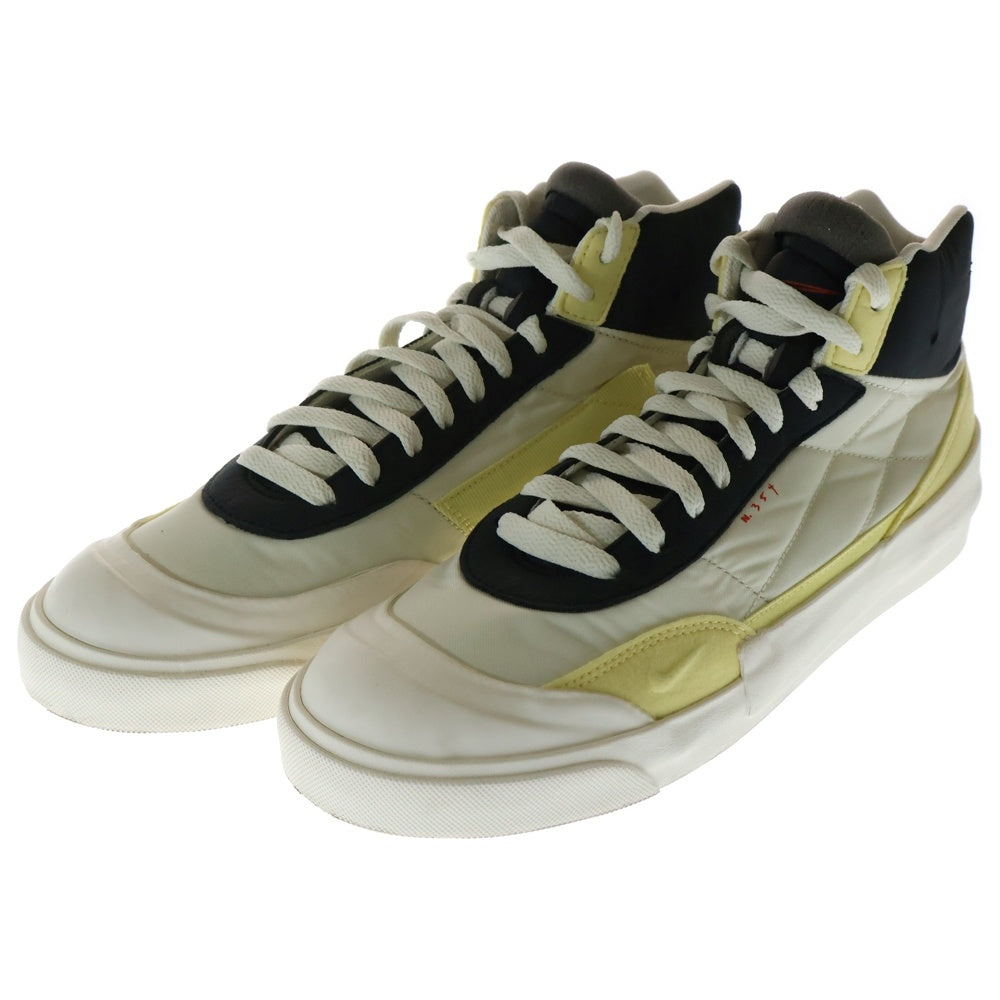 NIKE(ナイキ) DROP TYPE MID ドロップタイプ ミッドカットスニーカー ベージュ/ブラック US8/26cm BQ5190-102