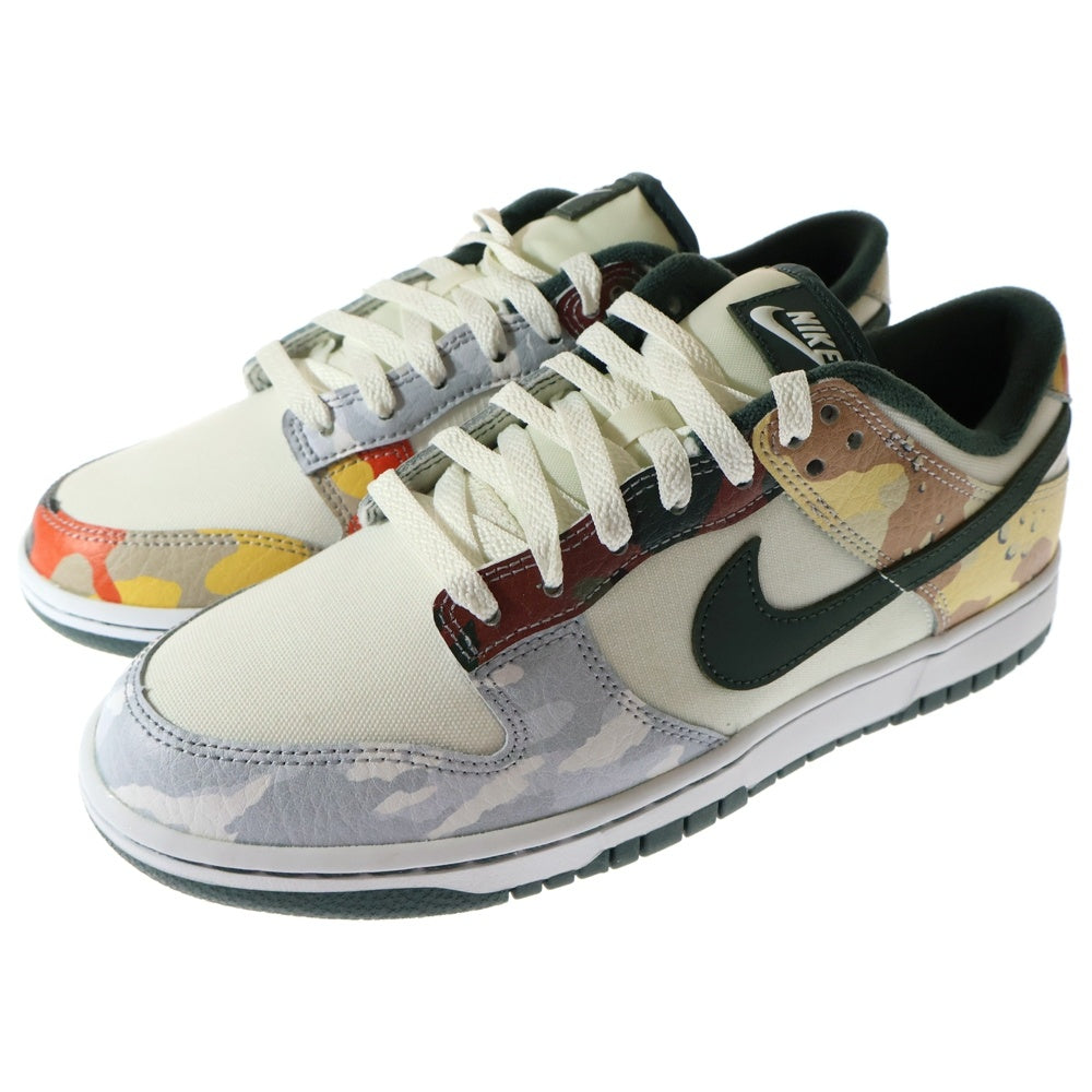 NIKE(ナイキ) DUNK LOW SE MULTI CAMO ダンク セイル マルチカモ ローカットスニーカー マルチ US8/26cm DH0957-100