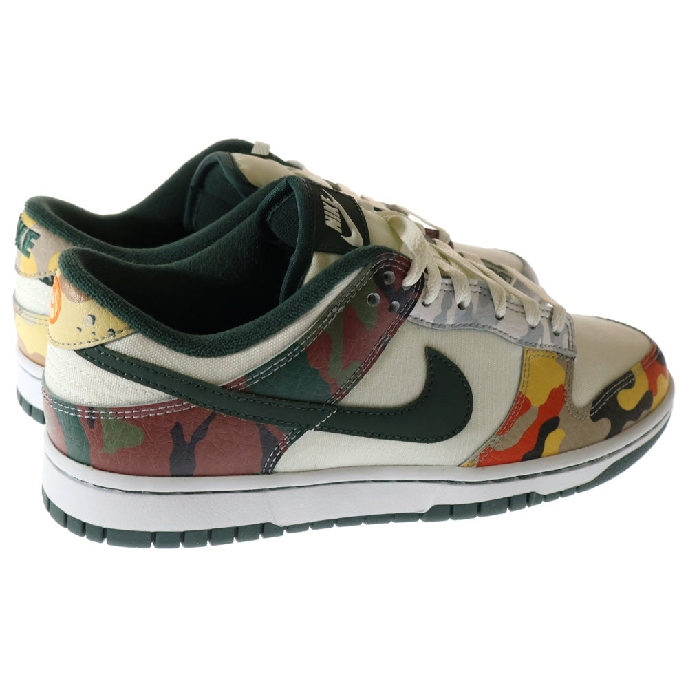 NIKE(ナイキ) DUNK LOW SE MULTI CAMO ダンク セイル マルチカモ ローカットスニーカー マルチ US8/26cm DH0957-100