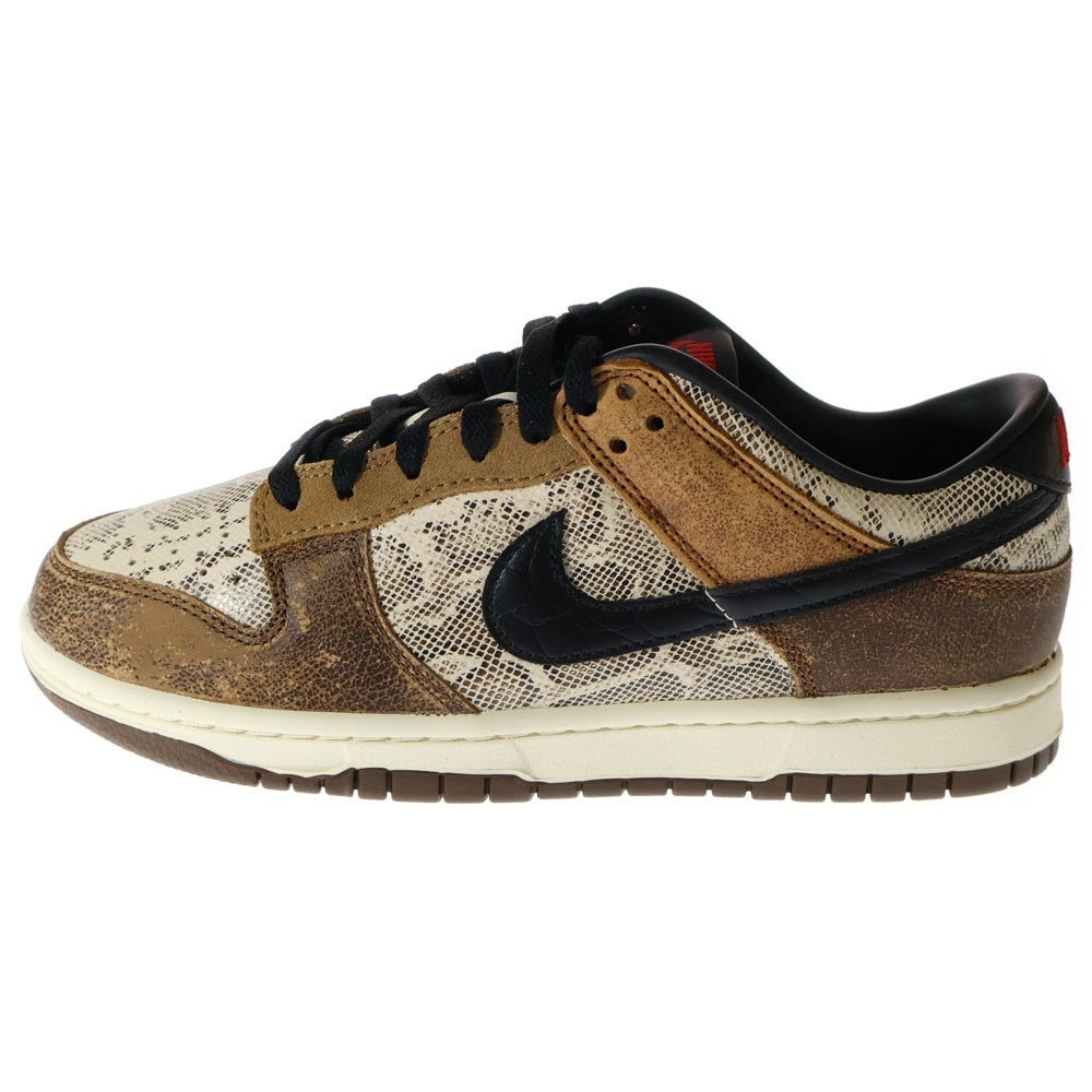 NIKE(ナイキ) DUNK LOW PRM HEAD 2 HEAD CO DOT JP ダンク プレミアム ヘッドトゥヘッド ローカットスニーカー ブラウン US8/26cm FJ5434-120