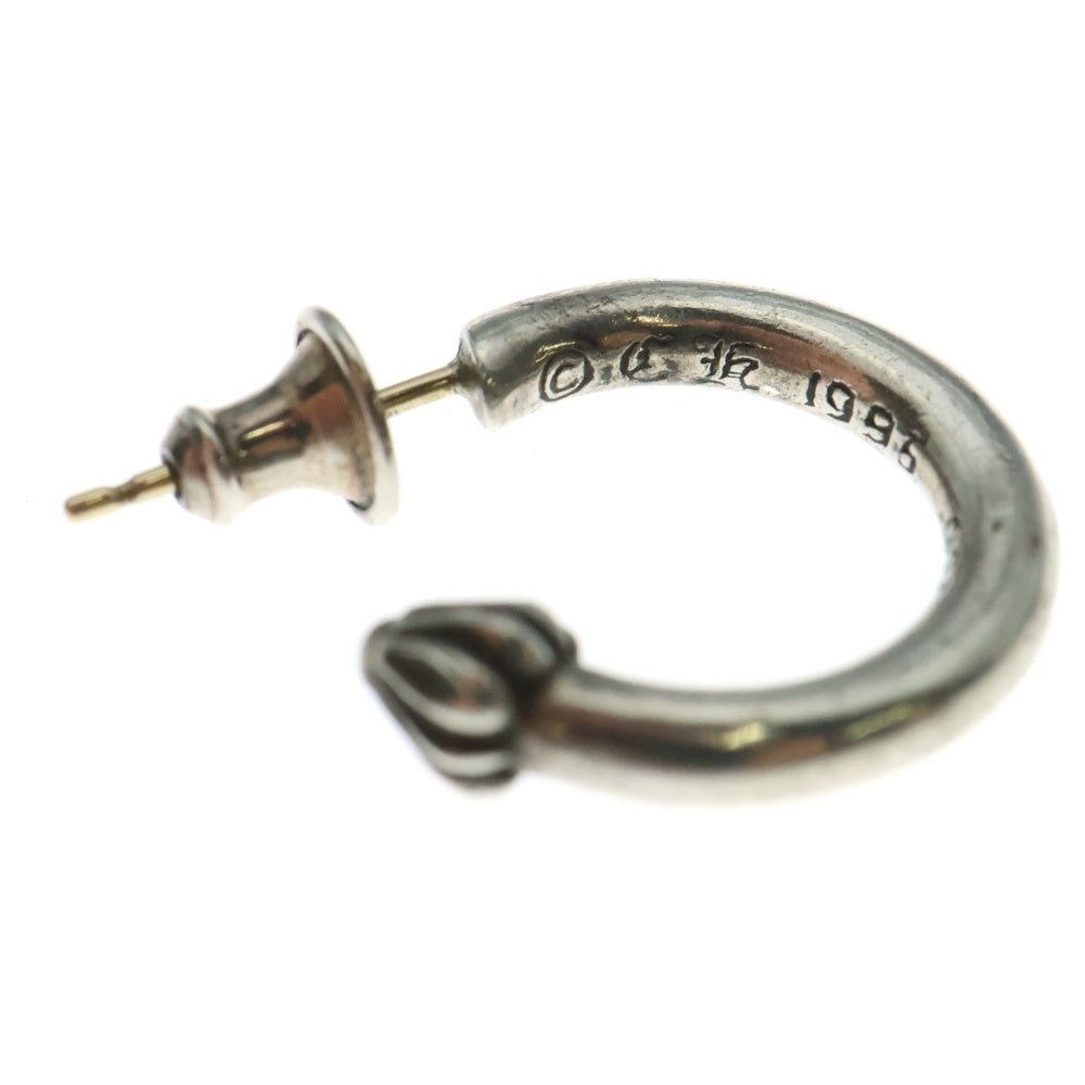 CHROME HEARTS(クロムハーツ) HOOP PLAIN プレーン フープピアス シルバー BCA101