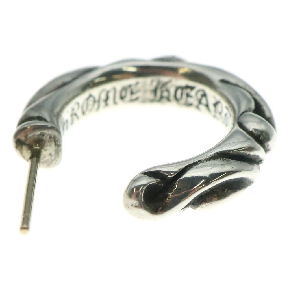 CHROME HEARTS(クロムハーツ) HOOP SCROOL スクロール フープピアス シルバー BCA102