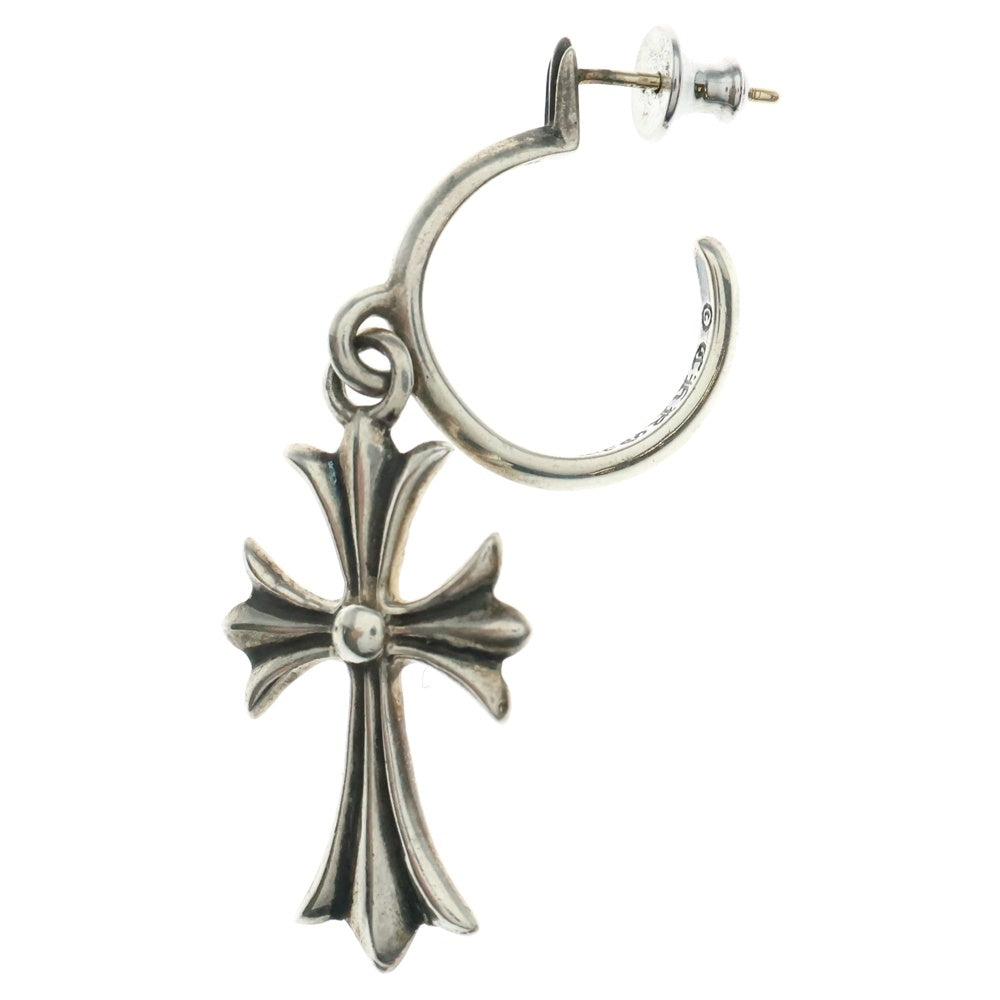 CHROME HEARTS(クロムハーツ) TINY CH CROSS タイニーCHクロス フープピアス シルバー BCA115