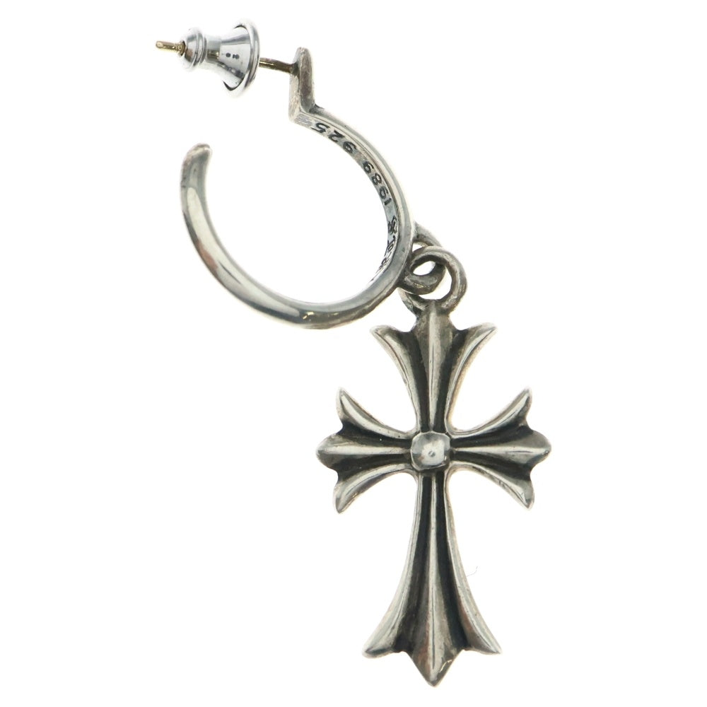CHROME HEARTS(クロムハーツ) TINY CH CROSS タイニーCHクロス フープピアス シルバー BCA115