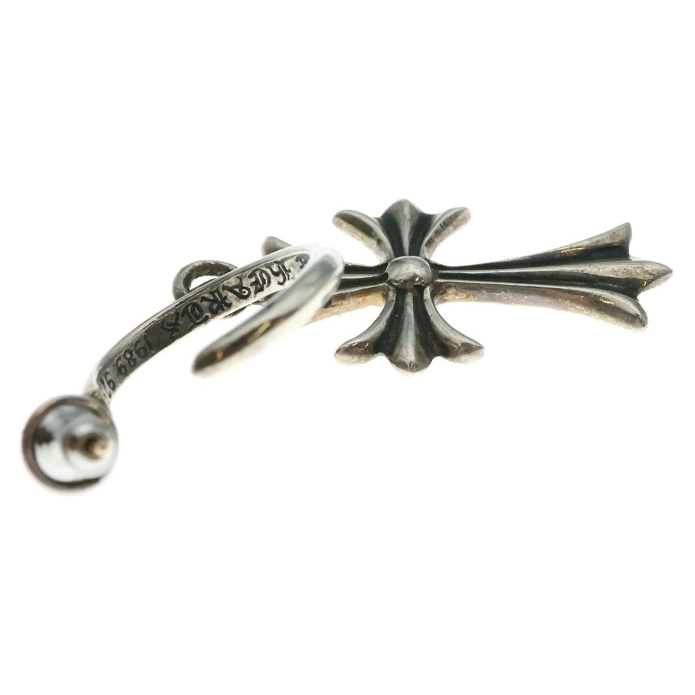 CHROME HEARTS(クロムハーツ) TINY CH CROSS タイニーCHクロス フープピアス シルバー BCA115