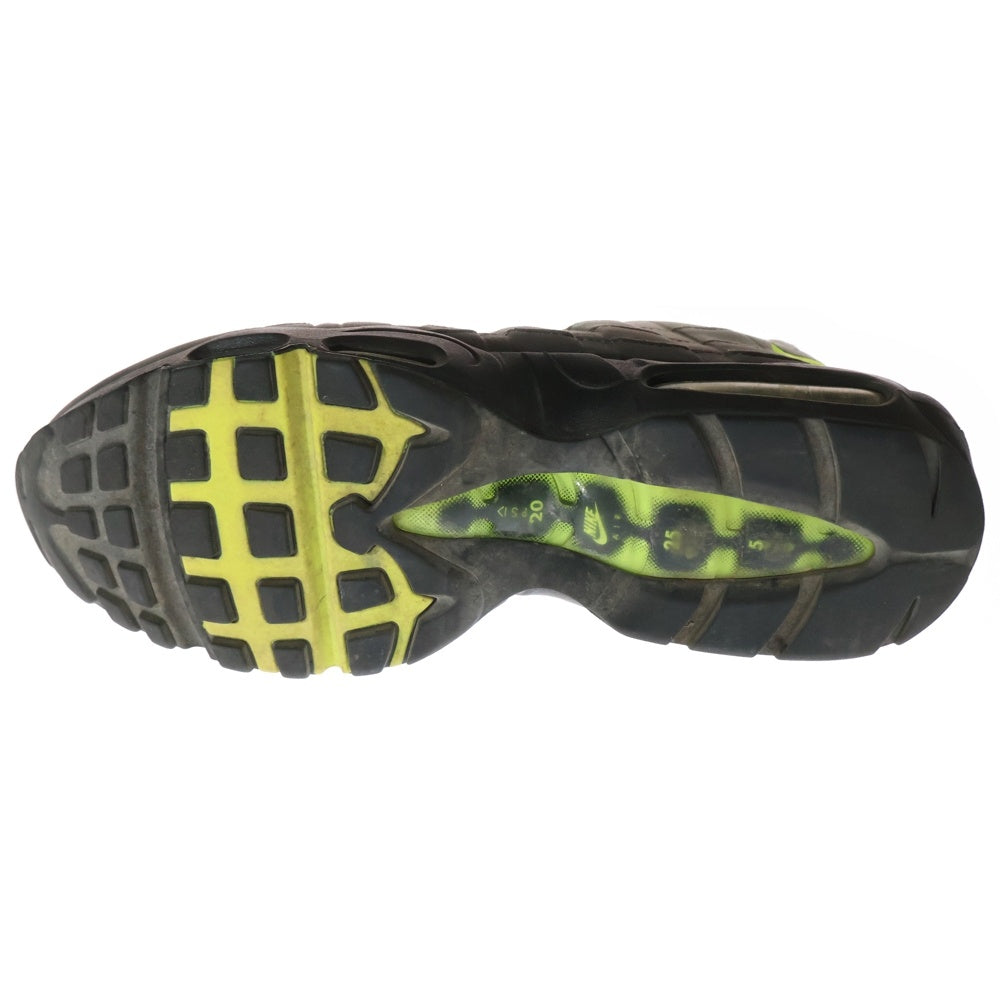 NIKE(ナイキ) AIR MAX 95 OG Yellow Gradation エアマックス95 イエローグラデーション 2015 グレー/ブラック/イエロー US12/30cm 554970-071