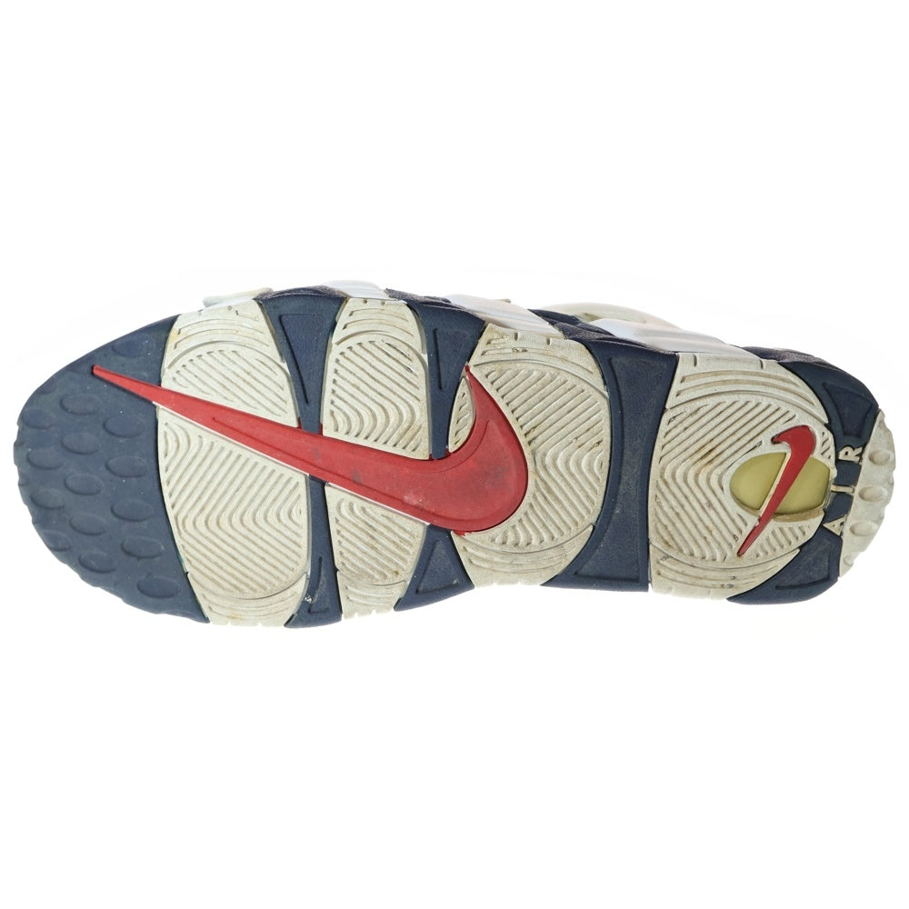 NIKE(ナイキ) AIR MORE UPTEMPO Olympic エアモアアップテンポ オリンピック ハイカットスニーカー ホワイト/ネイビー US13/31cm 414962‐104
