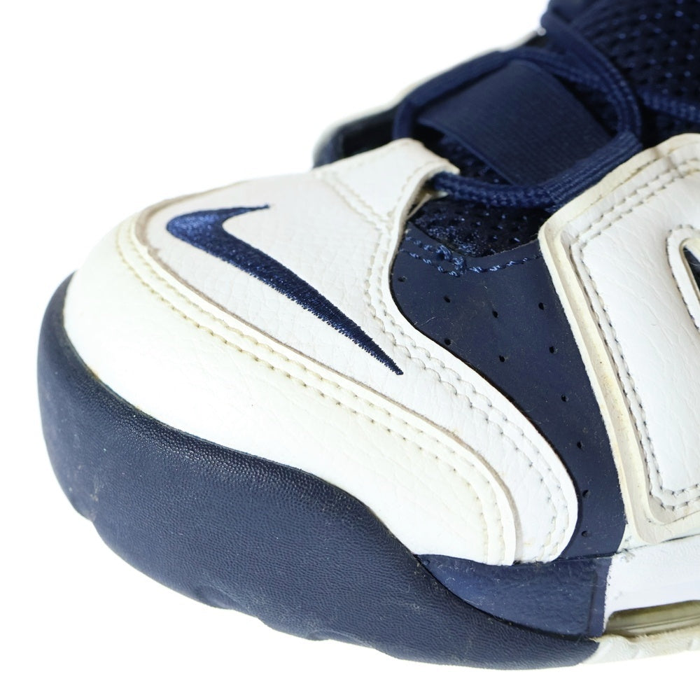 NIKE(ナイキ) AIR MORE UPTEMPO Olympic エアモアアップテンポ オリンピック ハイカットスニーカー ホワイト/ネイビー US13/31cm 414962‐104