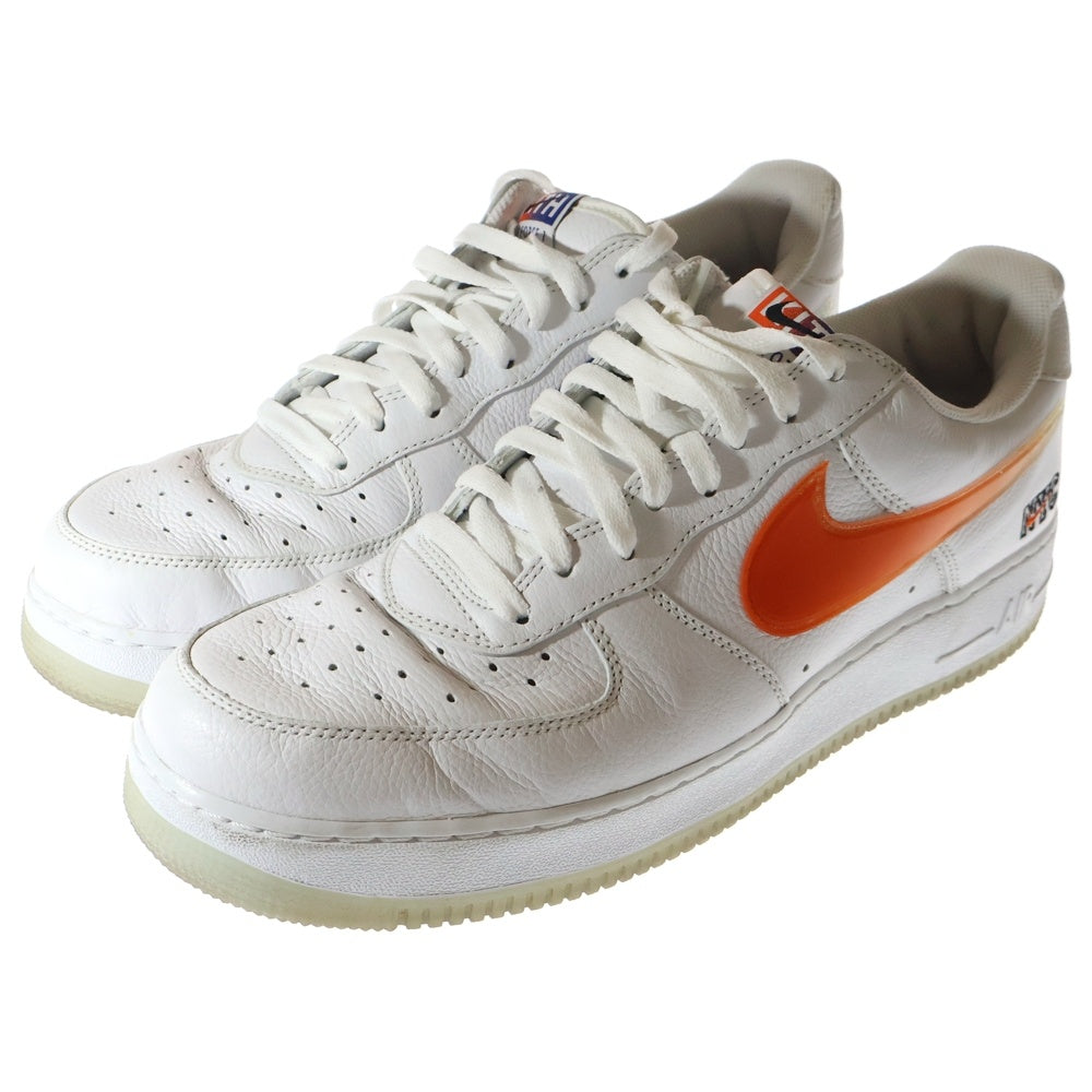 NIKE(ナイキ) ×KITH NYC 2020 AIR FORCE 1 LOW WHITE キス ニューヨーク 2020 エアフォース1 ローカットスニーカー ホワイト US13/31cm CZ7928-100