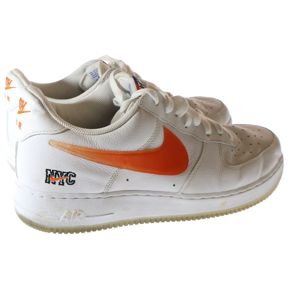 NIKE(ナイキ) ×KITH NYC 2020 AIR FORCE 1 LOW WHITE キス ニューヨーク 2020 エアフォース1 ローカットスニーカー ホワイト US13/31cm CZ7928-100