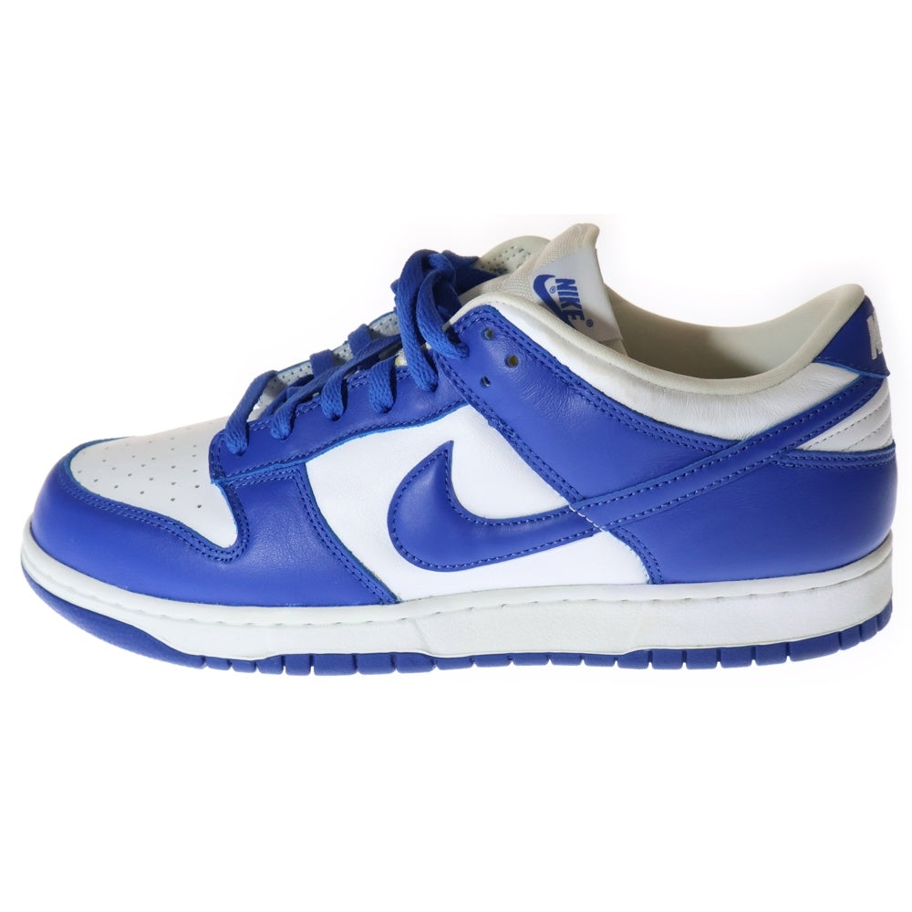 NIKE(ナイキ) DUNK LOW SP Varsity Royal/Kentucky CU1726-100 ダンク ロー SP バーシティロイヤル/ケンタッキー ローカットスニーカー ホワイト/ブルー US12/30cm CU1726-100