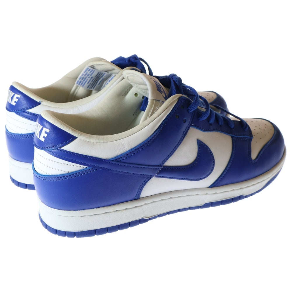 NIKE(ナイキ) DUNK LOW SP Varsity Royal/Kentucky CU1726-100 ダンク ロー SP バーシティロイヤル/ケンタッキー ローカットスニーカー ホワイト/ブルー US12/30cm CU1726-100