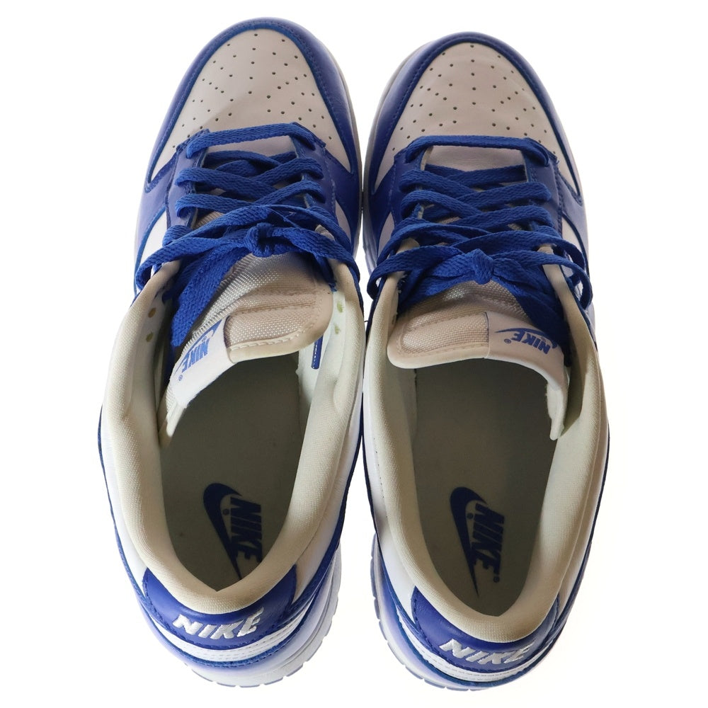 NIKE(ナイキ) DUNK LOW SP Varsity Royal/Kentucky CU1726-100 ダンク ロー SP バーシティロイヤル/ケンタッキー ローカットスニーカー ホワイト/ブルー US12/30cm CU1726-100