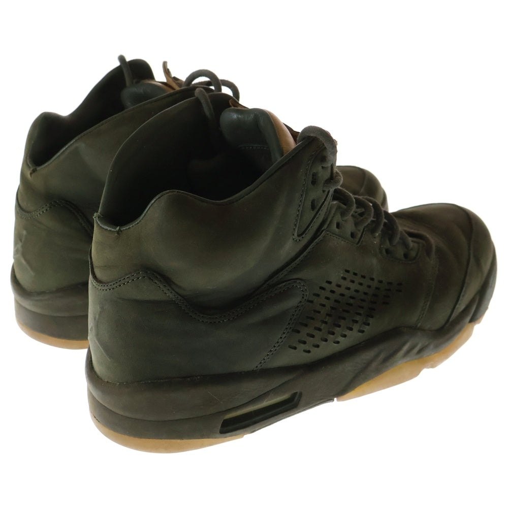 NIKE(ナイキ) AIR JORDAN 5 RETRO PREMIUM エアジョーダン5 レトロ プレミアム テイク フライト セコイア ハイカット スニーカー カーキ US12/30cm 881432-305